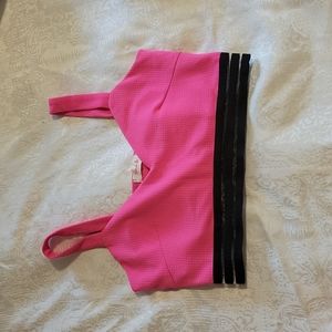 Two piece matching crop top & skirt